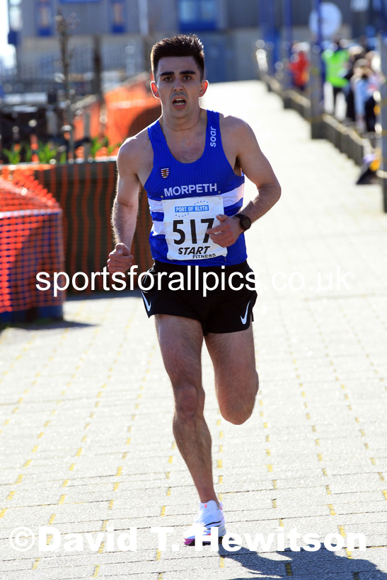 Blyth 10k Road Race, Sunday, April 3rd.  Photo: David T. Hewitson/Sports for All Pics